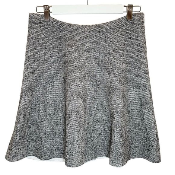 NWT Theory Gida Knit Flare Mini Skirt - Prosecco Tweed Effect - Women's M